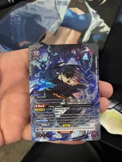Union Arena Sung Jinwoo SR** 022 Signature UE17BT : Solo Leveling - Image 2
