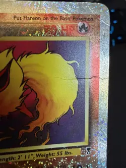 Flareon (10/110) Legendary Collection Reverse Holo Pokemon Card - Image 5