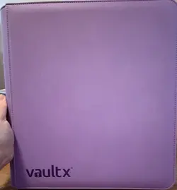 Vault X Purple Collectible Card Game Binder Album for Collectible Trading Cards - Image 1