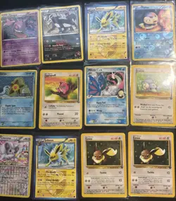 VINTAGE POKEMON 60 card lot, different years ,set, language, and conditions. $$$ - Image 1