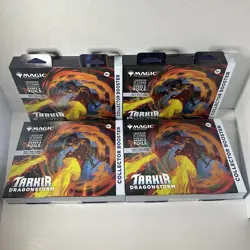 4x Magic The Gathering Tarkir Dragonstorm Collector Booster -NEW SEALED- - Image 1