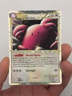 MP! Blissey 106/123 - Pokemon TCG Heartgold & Soulsilver Prime NM/VLP - Image 3