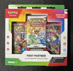 Pokemon TCG First Partner Illustration Collection Series 1 Box English X2 - Image 4