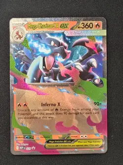 Mega Charizard X ex 029 Holo Promo ME: Mega Evolution Promo Pokemon NM/M - Image 1