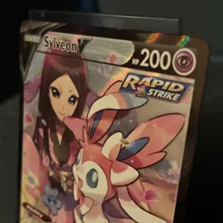 Pokemon Sylveon V Full Art Ultra Rare Holo TG14/TG30 Brilliant Stars Trainer - Image 4