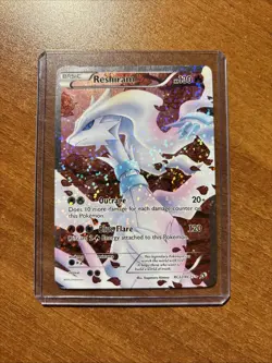 Reshiram (Full Art) RC22/RC25 Legendary Treasures Pokemon Radiant Collection - Image 1