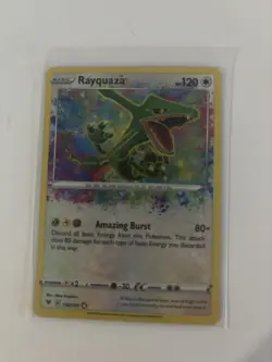 Pokemon Rayquaza Amazing Rare Holo 138/185 Swsh04 Vivid Voltage - Image 1
