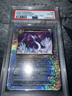 2002 Legendary (Collection) Reverse Holo Dark Dragonair Pokemon 38/110 PSA 6 - Image 2
