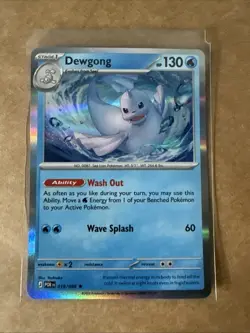 Pokemon Perfect Order Dewgong 019/088 Holo Rare NM - Image 1