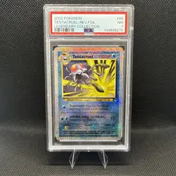 2002 Pokemon Legendary Collection-TENTACRUEL #66 Reverse Holo- PSA 7 NM - Image 1