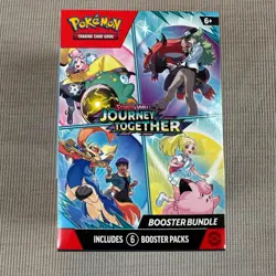 Pokemon TCG Scarlet & Violet Journey Together Booster Bundle SEALED 6 Packs - Image 1