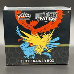 Pokemon Hidden Fates ETB Elite Trainer Box Sealed - Image 1