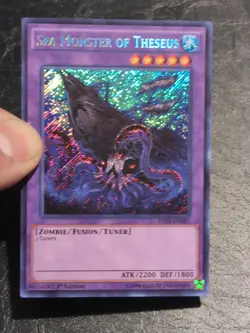 Yu-Gi-Oh! SECRET RARE CARD SEA MONSTER OF THESEUS RATE-EN081 1ST NM - Image 3