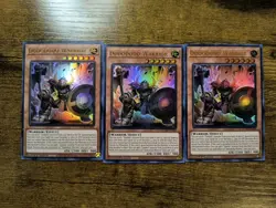 Dodododo Warrior DUAD-EN004 Ultra Rare x3 1st Ed YuGiOh Playset - Image 1