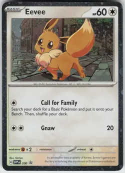 Eevee - 200 (Cosmos Holo) - SV: Scarlet & Violet Promo Cards - Image 1