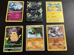 Pokemon 6 Card Lot Pikachu Gardevoir Hawlucha - Image 1