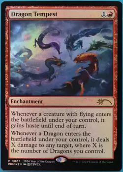 Dragon Tempest (2024 Lunar New Year Promo) FOIL MINT MTG CARD (515670) ABUGames - Image 1