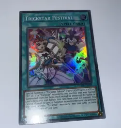 Yugioh Trickstar Festival DAMA-EN098 1st Edition Super Rare (NM) - Image 1