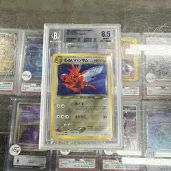 BGS 8.5 MINT Dark Scizor Japanese Neo Destiny 212 Holo Pokemon Card Vintage - Image 1