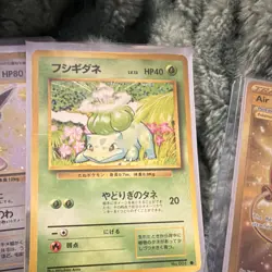 Nintendo Pokemon TCG Japanese Card Lot Charizard Snorlax Bulbasaur Wigglytuff - Image 2
