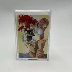 Yu Yu Hakusho playing poker cards 54 deck in Case Anime Vintage Collectible - Image 1