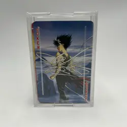 Yu Yu Hakusho playing poker cards 54 deck in Case Anime Vintage Collectible - Image 2
