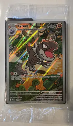 Tyrunt 070 Promo Card SEALED Prefect Order Etb Promo Full Art NM - Image 1