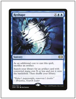 1x Reshape, Double Masters, Magic MTG NM - Image 1