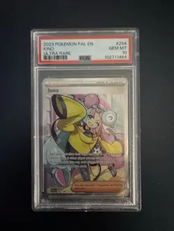 Pokemon Iono Paldea Evolved Ultra Rare Holo PSA 10 #254/193 English 2023 - Image 1