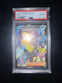 Pokemon Iono Paldea Evolved Ultra Rare Holo PSA 10 #254/193 English 2023 - Image 3