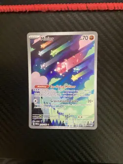 2023 Pokemon Minior 201/182 Full Art Holo Illustration Rare - NM - Image 1