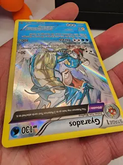 Pokemon TCG XY Ancient Origins Gyarados 21/98 Holo Rare Full Art LP - Image 3
