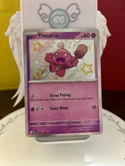 Pokemon TCG - Tinkatink 165/091 Paldean Fates - Shiny Rare Holo - NM - Image 1