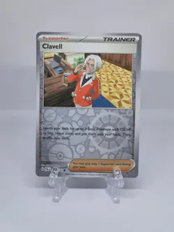 177/193 CLAVELL | REVERSE HOLO TRAINER | PALDEA EVOLVED POKEMON CARD - Image 1