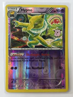 Hypno 51/122 Reverse Holo Rare Pokemon XY BREAKpoint - Image 1