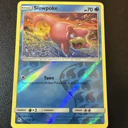 Slowpoke 12/68 - Hidden Fates - Reverse Holo - NM - Pokemon TCG 2019 - Image 1
