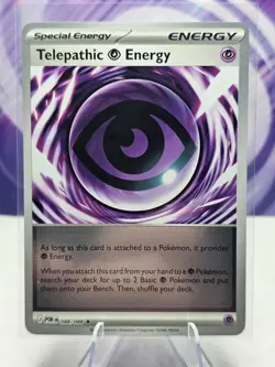 Pokemon TCG Reverse Holo Telepathic Psychic Energy 088/088 Perfect Order NM - Image 1