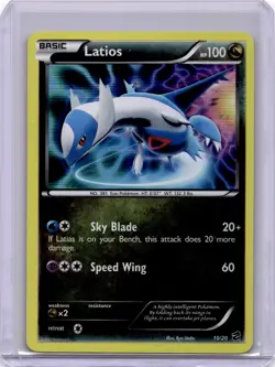 Pokemon Latios Holo Rare Dragon Vault 10/20 NM - Image 1