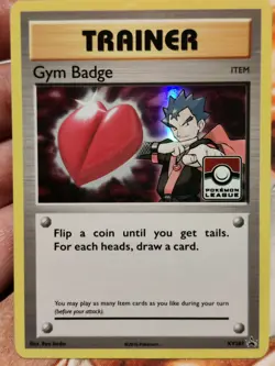 Gym Badge XY207 Koga - Pokemon Black Star Promo Evolutions - Holo - Image 1
