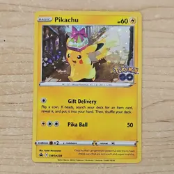 Pokemon Pikachu SWSH234 Promo Holo Ryota Murayama SWSH Sword & Shield 2022 - Image 1