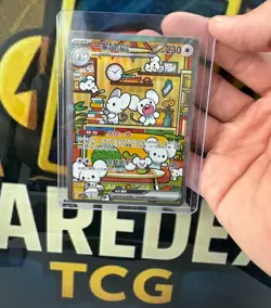 IN STOCK Pokemon S-Chiese Exclusive Awards Round Maushold CSV4C 158/129 SAR - Image 1