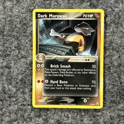 VTG Pokemon EX Team Rocket Returns Dark Marowak 7/109 Regular Rare NM - Image 1