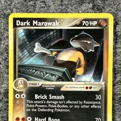 VTG Pokemon EX Team Rocket Returns Dark Marowak 7/109 Regular Rare NM - Image 3