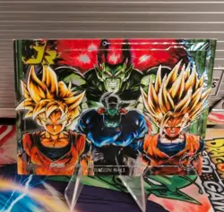 JR Rare Super Saiyan Gohan Boujack Dragon Ball Super Thick Holo Foil Card DBZ - Image 1