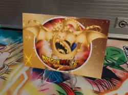 JR Rare Super Saiyan Gohan Boujack Dragon Ball Super Thick Holo Foil Card DBZ - Image 2