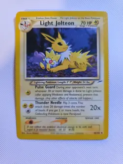 Pokemon TCG Light Jolteon Neo Destiny Card 48/105 Unlimited - Image 1