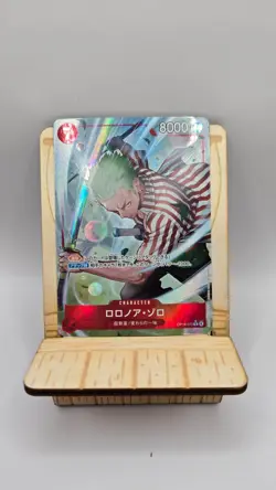 Roronoa Zoro (Alt Art) OP14-015 R The Azure Sea's Seven ONE PIECE Card Japanese - Image 1