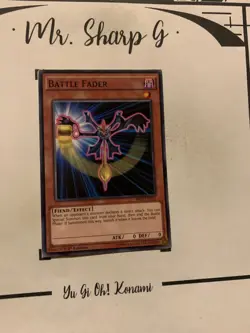 BATTLE FADER - 1st EDITION SR01-EN021 ENGLISH Yu-Gi-Oh! CARD COMMON 2016 TCG - Image 3