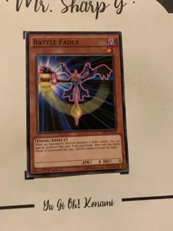 BATTLE FADER - 1st EDITION SR01-EN021 ENGLISH Yu-Gi-Oh! CARD COMMON 2016 TCG - Image 4