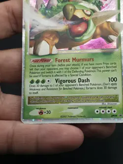 Pokemon TCG Torterra LV.X Black Star Promotional Holo Card DP09 - Image 4